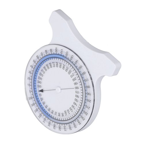 PerGar Inclinometer Gauge for Physical Therapy Non Leak Bubble Accurate Measurements for Students Professionals Your Professional Physical Therapy Aid (Blue)