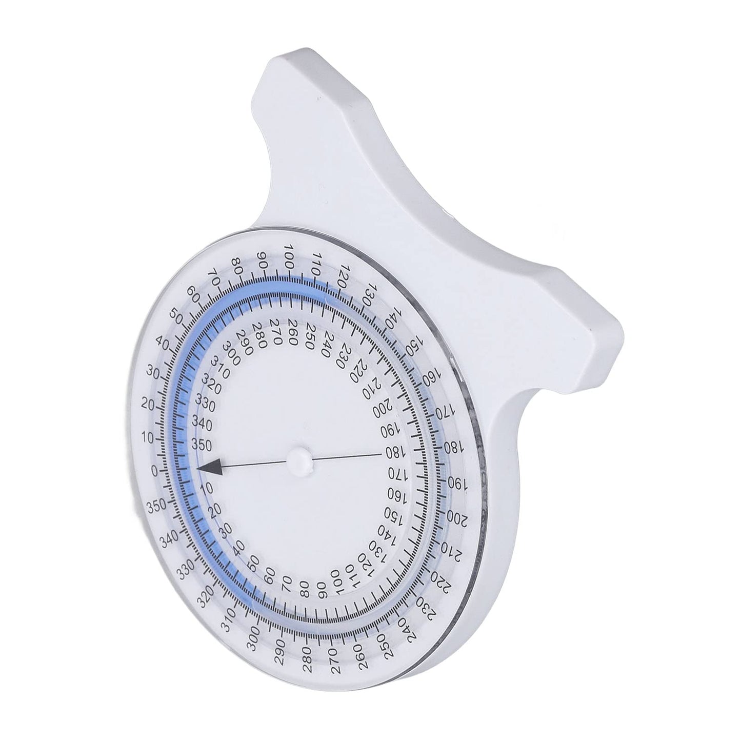 Inclinometer, Clean Inclinometer and Good Measurement from 0 to 360 Degrees for Professional Students to Measure Range of Motion (Blue)