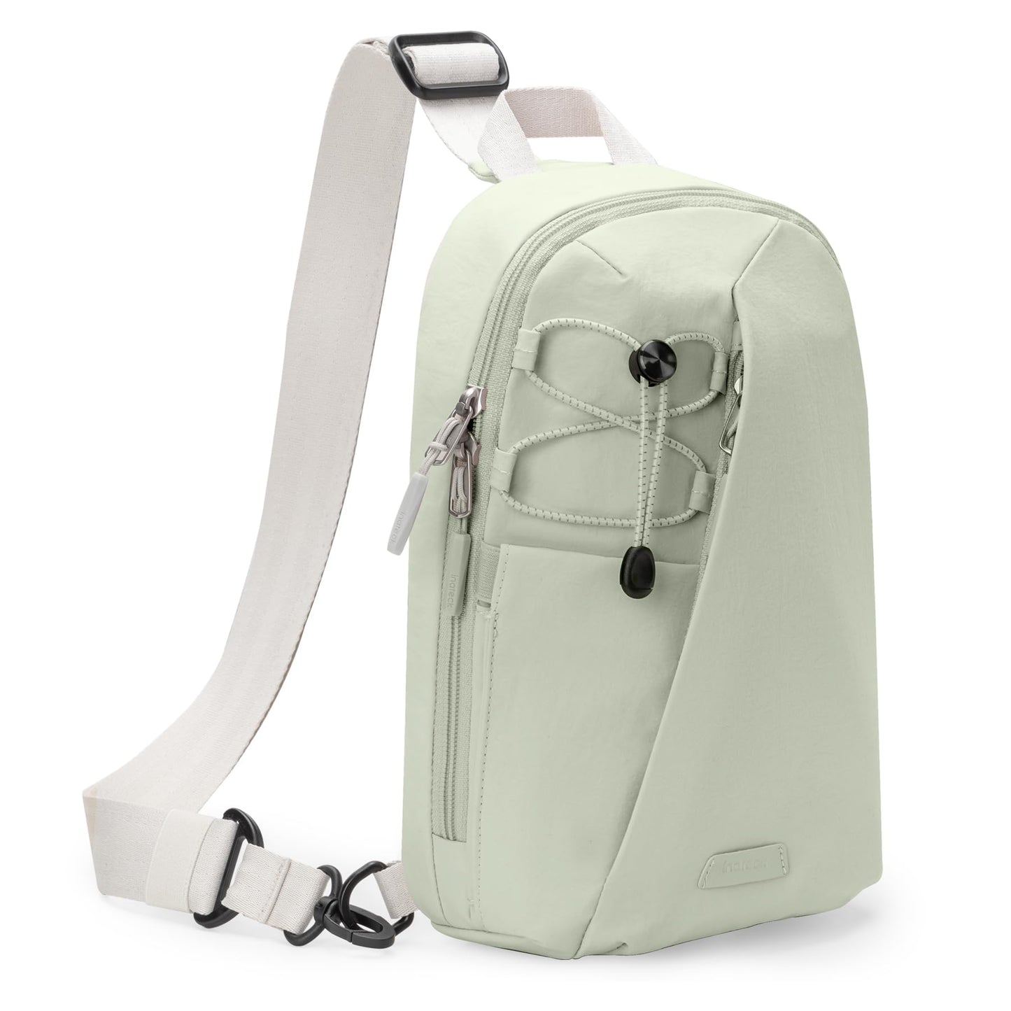 Inateck Sling Bag X-Row with RFID Blocking, Spacious Crossbody Shoulder Chest Everyday Carry Bag with Quick-adjust Strap, Water-resistant Sling Backpack for Men, Women, Travel, Cycling, Hiking, Green