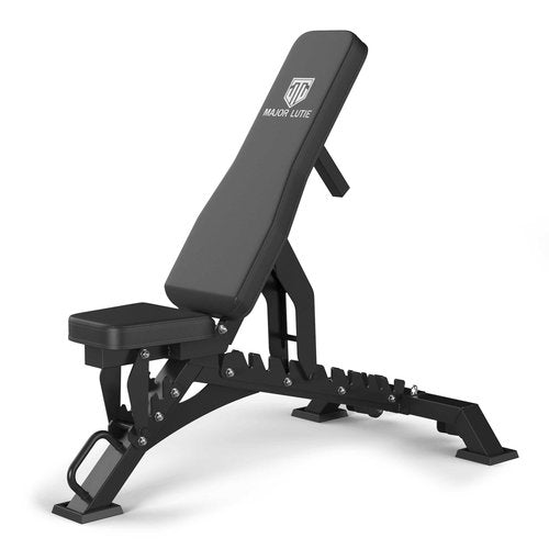 Major Fitness Weight Bench - 1300LBS Weight Capacity and 36 Adjustable Positions Strength Training Bench for Garage and Home Gym Workouts (Black)