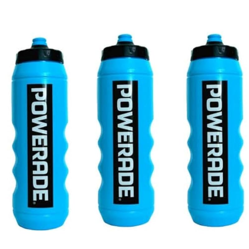 32oz Water Bottle Pcs 3 Pack - Reusable Squeeze Bottle with One-Way Valve