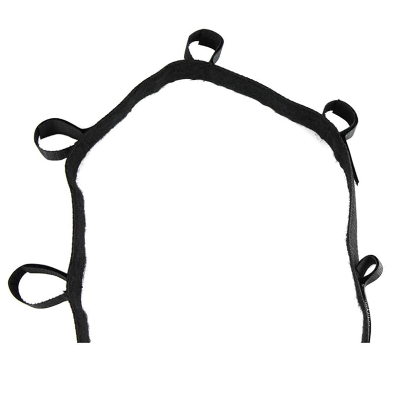 Vehicle Fishing Rod Rack, 5 Rod Capacity, Adjustable 86.6 Inch Car Rod Carrier