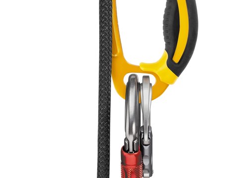Petzl Ascension Ascender - Ergonomic Handled Rope Ascender for Climbing and Rigging - Right