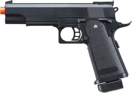 250 FPS M1911 Custom Durable Plastic Spring Airsoft Pistol (Color: Black)