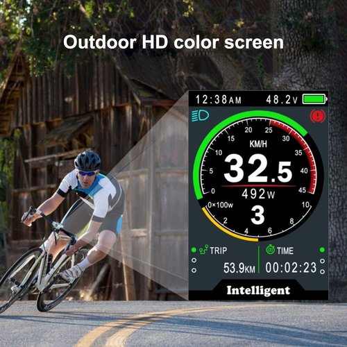 Forbestcy Ebike LCD Display Control Unit Replacement 500C P850C 860C 750C-ble DPC18 Backup 5 Pin Female Plug for Bafang BBS01 BBS02 BBSHD Motor Kit(Com.Protocol UART)
