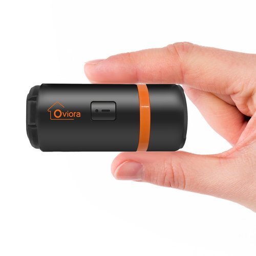 Mini Air Pump - Portable Electric Air Pump with 3-Mode LED Light & Magnetic Base, Includes 5 Nozzles, Ideal for Camping, Air Bed, and Travel Gear