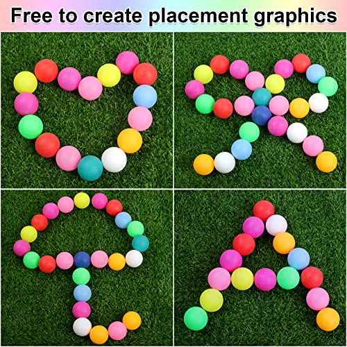 Guirnd 28 Pcs 40mm Ping Pong Balls for Table Tennis, Games, Arts, Kids, and Pet Toys