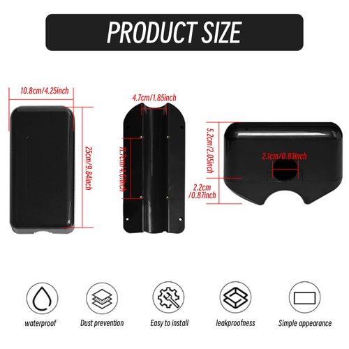 Cunlvyyds Ebike Controller Box Compatible 30A,35A Motor Controller Ebike Battery Waterproof & Dustproof Ebike Battery Case Easy to Install Ebike Battery Bag Ebike Supplies,Ebike