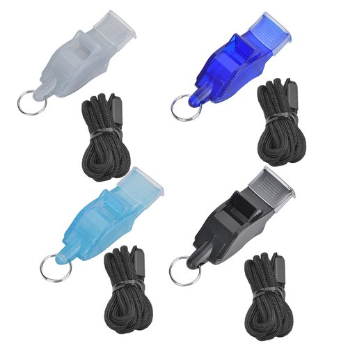 4PCS Dolphin Sports Whistles, ABS Plastic Dolphin Basketball Football Competition Referee Special High Frequency Kids Whistle, Durable and Long Service Life for Basketball Football Competition Referee