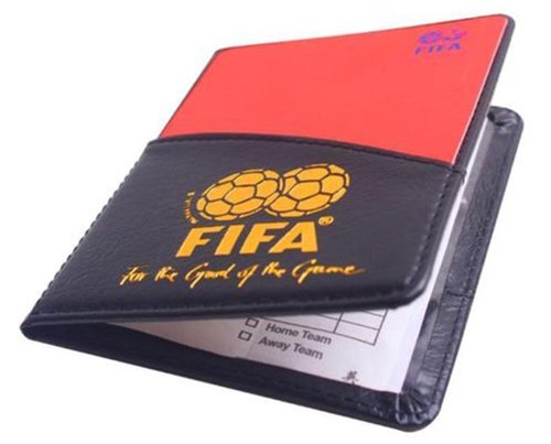 MiaoDuo New Sport Football Soccer Referee Wallet Notebook with Red Card and Yellow Card