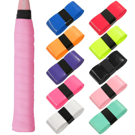 10 PCS Tennis Racket Grip Tape Badminton Racket Grip Tape for Tennis Badminton Squash Rackets