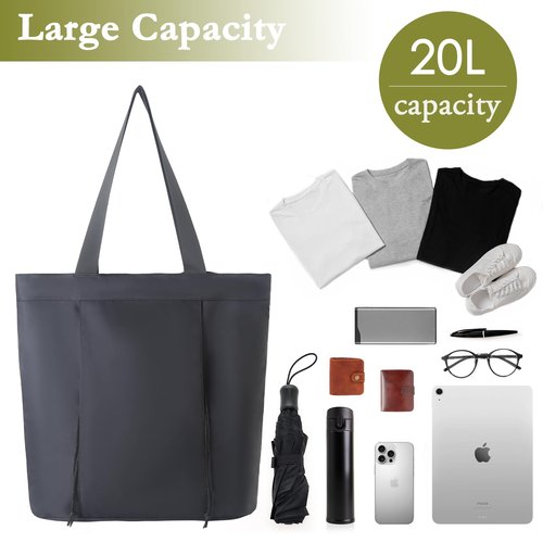 YOJOB Yoga Mat Bag Yoga Bag with Yoga Mat Carrier Carryall Shoulder Bag Reversible Tote Bag for Pilates,Office, Travel, Workout,Beach and Gym (Black)