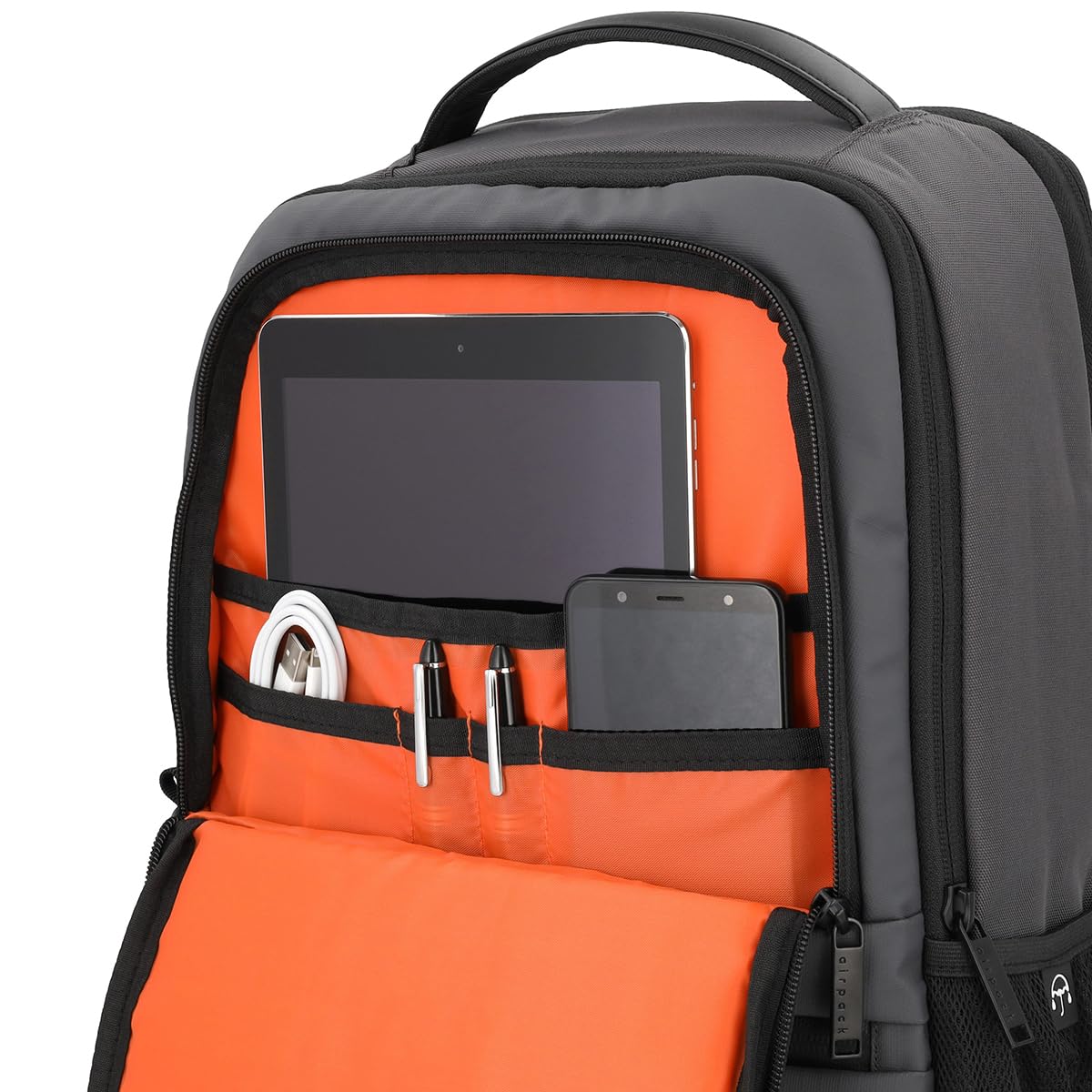 Streetsmart Portalaptop School Executive Backpack, Red, L