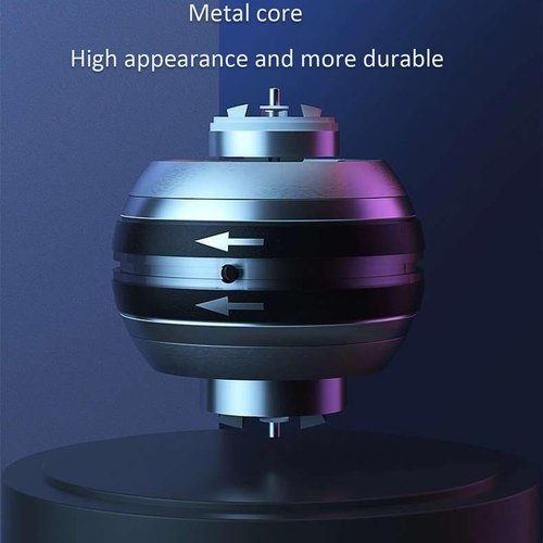 Dagiik CuraBall Hand Exerciser - Auto-Start Wrist Power Gyro Ball with LED Lights, Progress Counter, Adjustable Resistance Curaball Torque Balls, Cura Ball Hand Balls Gripping for Arm Fingers Wrist