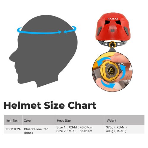 Kailas Aegis Climbing Helmet Men Rock Rescue Helmet Womens Lightweight Mountaineering Hiking Caving Helmet Adults Work Safety Helmet