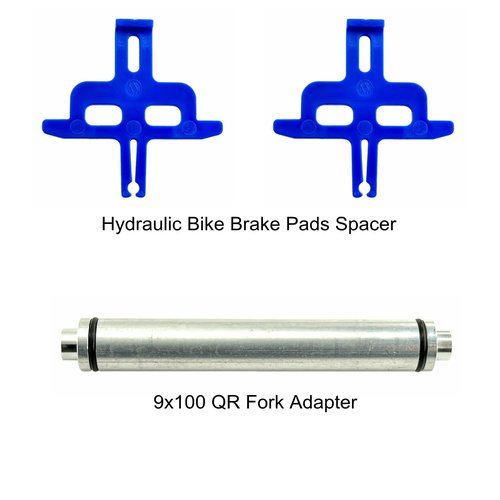 JYAD DESIGN Drop Top Bike Fork Mount Compatible with 12mm 15mm and 20mm Thru Axle Bicycles – Perfect for Mini Van, Camper, SUV & Pickup Truck