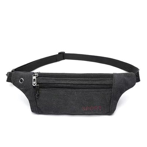 Waist Pack for Men Women, Sports Running Fanny Pack, Lightweight Water-Resistant Phone Waist Bag, Adjustable Belt for Hiking