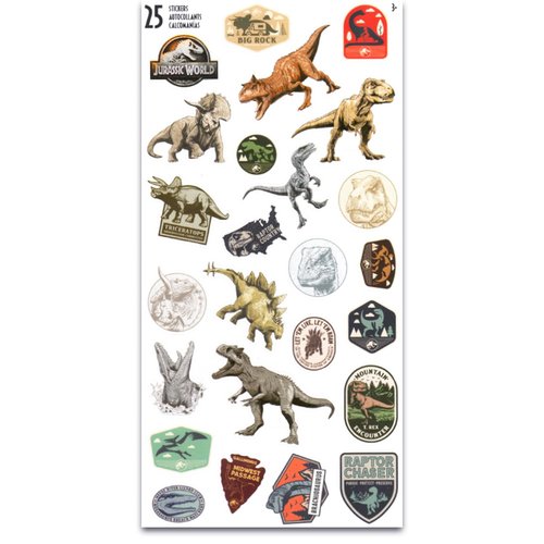 Jurassic World Backpack for Kids - Bundle with 16" Jurasic World School Bag, Water Bottle, Stickers, More | T-Rex Dinosaur Backpack Boys, Girls, Kids