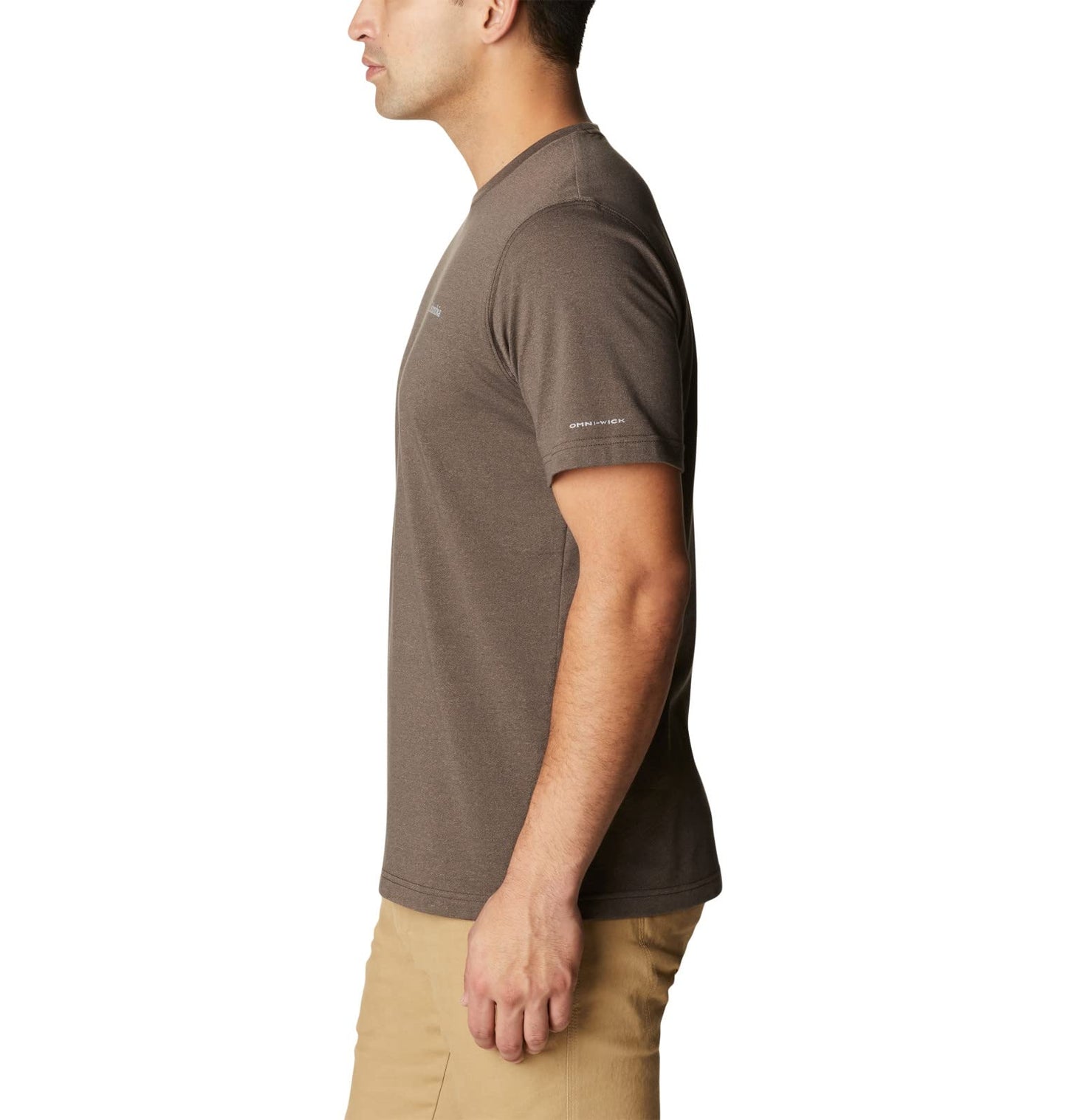 Columbia Men's Thistletown Hills Short Sleeve, Cordovan Heather, Small