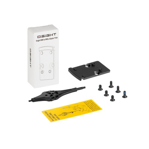 Osight RMR to RMSc Adapter Plate for RMR Slide Cut, Compatible with Standard RMSc Footprint Red Dot Sights