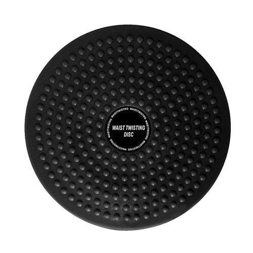 THBII Twisting Waist Disc, Body Shaping Twisting Boards Waist Aerobic Exercise Fitness Slim Machine Rotating Board Female Twister Exercise Sports Equipment (Big Round Beads(Black))