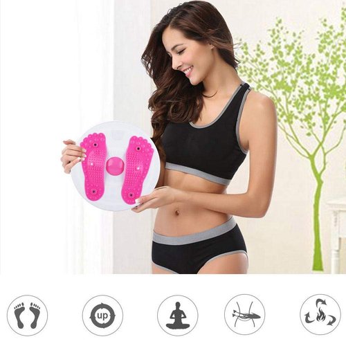 Board Fitness Massage Figure Slimming Machine Waist Foot Exercise Tool Fitness Body Rotating Board