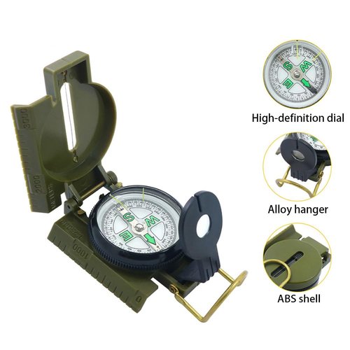Compass Hiking Backpacking Compass Camping Navigation Compass for Hiking, Backpacking, and Camping – Reliable Outdoor Exploration Tool Ensuring a Safe Journey for Trekking and Expedition Activities