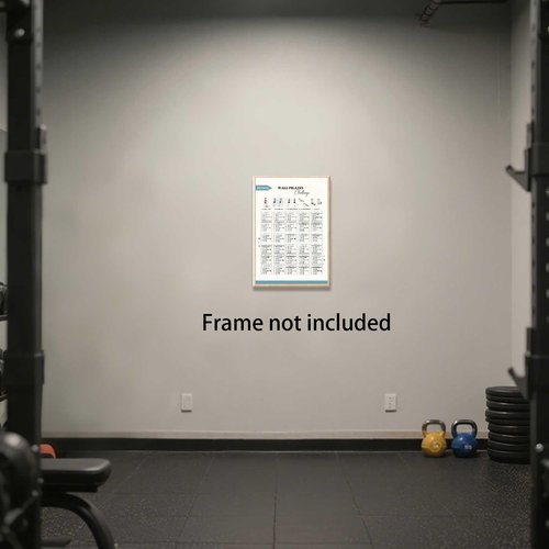 30 Day Weight Loss Wall Pilates Challenge Standing Women Exercises Wall Sticker Art Workout Home Fitness Canvas Poster Weights Guide For Bedroom Gym And Exercise Room 16x24in Unframed
