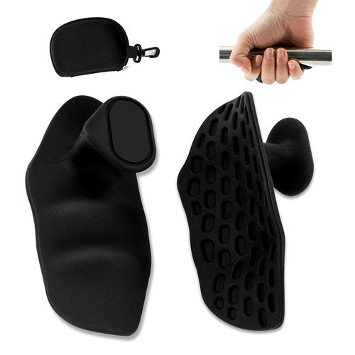 PASEWER Weight Lifting Grips, Anti-Slip Workout Grips, Gym Gloves for Weight Lifting, Workout Gloves for Exercise and Training,Rypt Grips for Men and Women, Deadlift, Pull-Ups, Dumbbell(Black)
