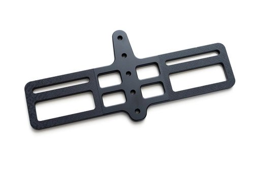 TRIRIG - Universal BTA Adapter Plate - Between-The-Arms (BTA) Bike Bottle Mount Setup - Water Bottle Cage Bike Mount Accessories - Standard Cage Spacing, T6-6061 Alloy, Lightweight Aerodynamic Design