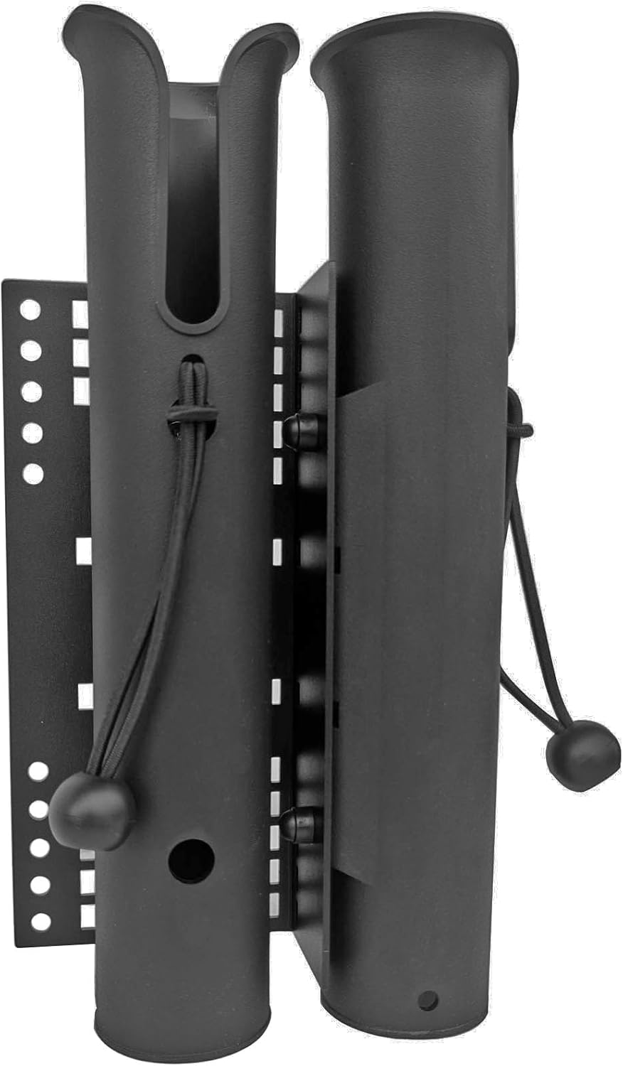 2-Tubes Fishing Rod Holder for Bike, Bike Fishing Pole Holder and Carrier,Rod Rack for Bicycle Fishing,Perfect Fishing Gift