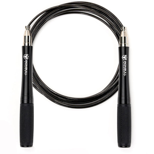 Jump Rope for Men & Women - Ultra-Fast, High Speed Jump Rope - Self-Locking Screw-Free Design with Aluminum Handles and Silicone Textured Grips - Precision Engineered for Maximum Performance - Skipping Rope for Workout Fitness, Cross Training & Home Exerc