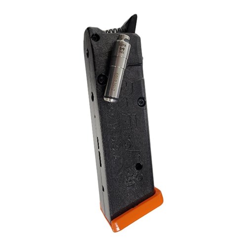 DRYFIREMAG Dry Fire Training Compatible with G17, 19, 19x, 26, 34, 45, 47, 49 - Magazine + Laser
