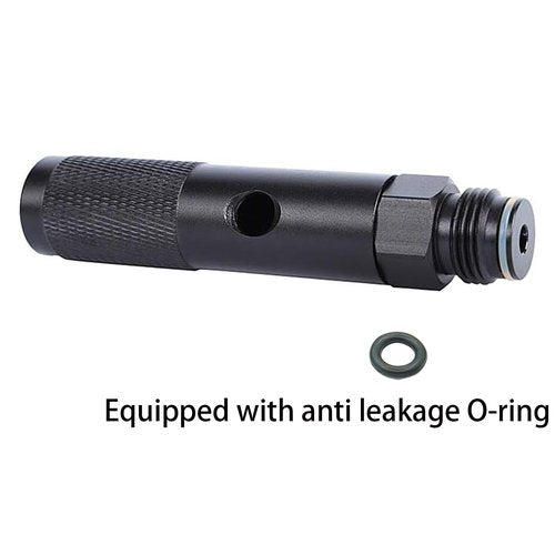 AOOHYEO Paintball 12g Co2 Quick Change -Paintball Gun 12 Gram Carbon Dioxide Cartridges Cylinder Adapter Bottle Black Valve Cartridge Adapter (Black)