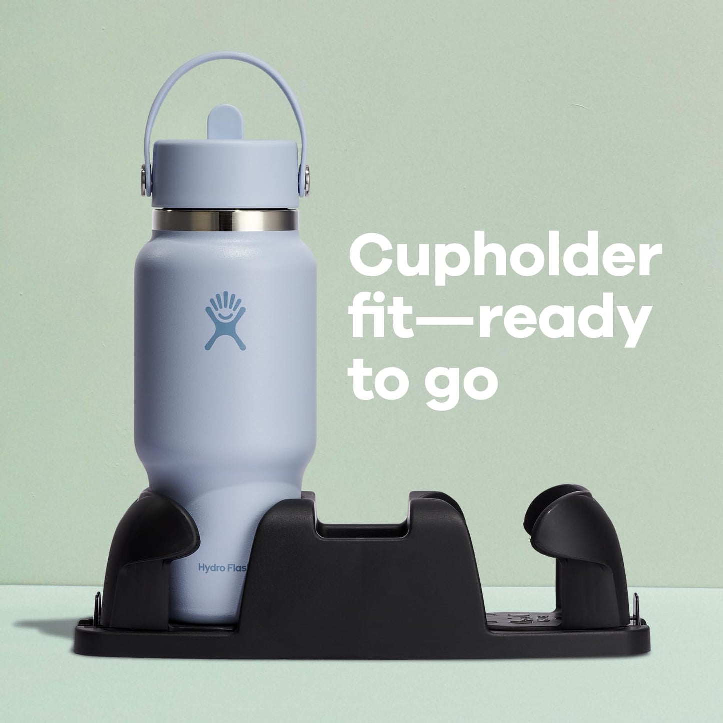 Hydro Flask Water Bottle - Insulated Stainless Steel - Wide Mouth Flex Chug Lid, Non Spill, Leakproof in 24 Oz Coconut Cream