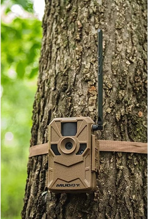 MUDDY Merge 3-Pack Cellular Trail Cameras – 26MP, LTE Dual SIM, Color Night Vision, App Control – Includes 3 Cameras for Ultimate Coverage