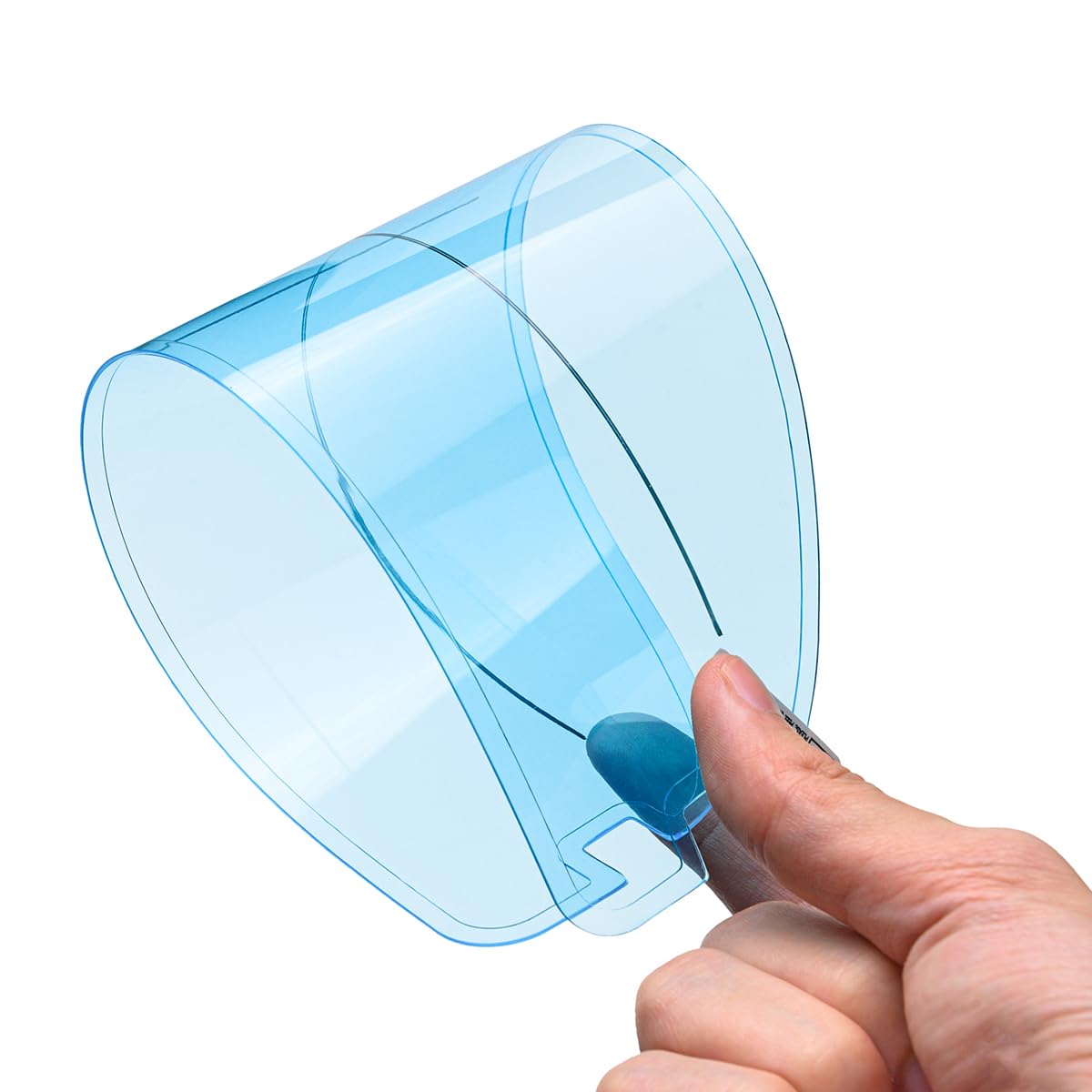 Universal Anti Fog Film for Motorcycle Helmet Visor 3.46" x 10.7"-Helmet Face Shield Anti Fog Visor Insert