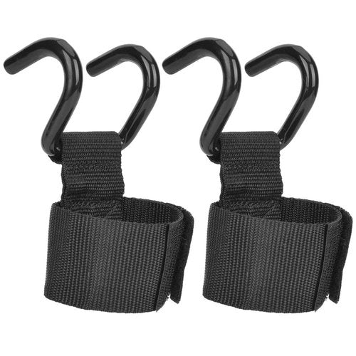 Alomejor 2 Pcs Weightlifting Handles and Hooks for Fitness Training, Durable Steel Material, Lightweight and Easy to Wear for Gym Training Courses (Weightlifting Hook)