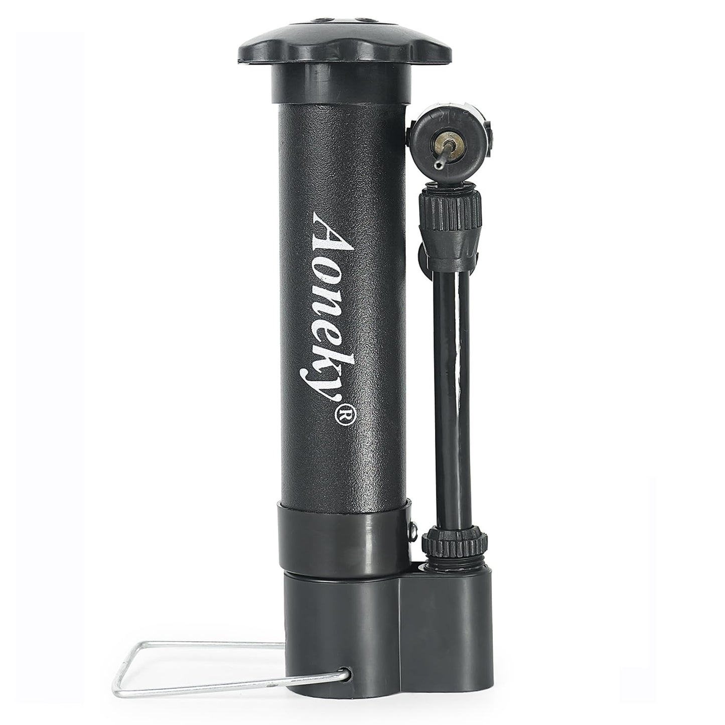 Aoneky Mini Hand Pump for Sports Balls, 5.75 Inch Portable Air Pump with Ball-Safe Needle, 11 PSI Manual Pump for Basketball Soccer Volleyball