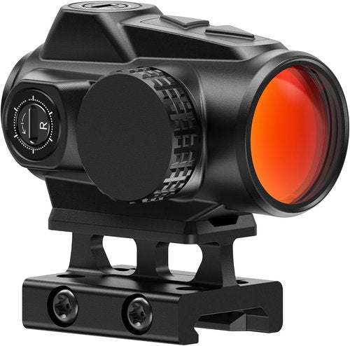 Feyachi V90 Red Dot Sight 2 MOA Compact Red Dot Scope Waterproof Shake Awake Rifle Scopes 1 x 25mm .75” Riser Mount