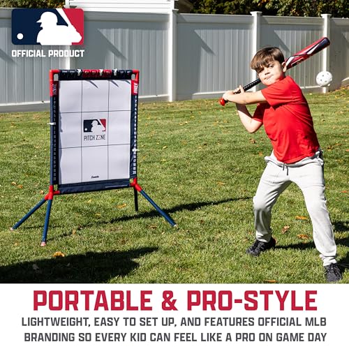Baseball Pitching Target with Strike Zone & Scorekeeper - Kids Backyard Baseball Game