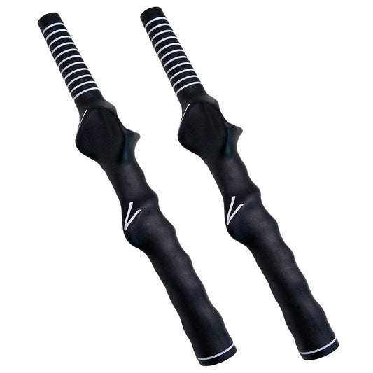 2 PCS Golf Swing Training Grip, Left-Hand Golf Club Grip Trainers, Golf Practice Aid for Beginner Learn Correct Grip Posture