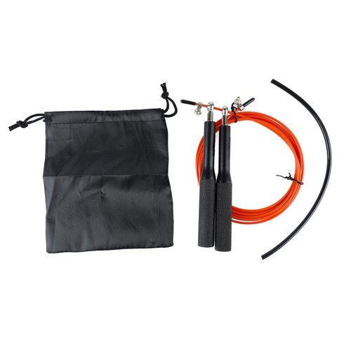 Adjustable Fast Jumping Skipping Rope with Aluminum Alloy Handle for Fitness Exercise and Training