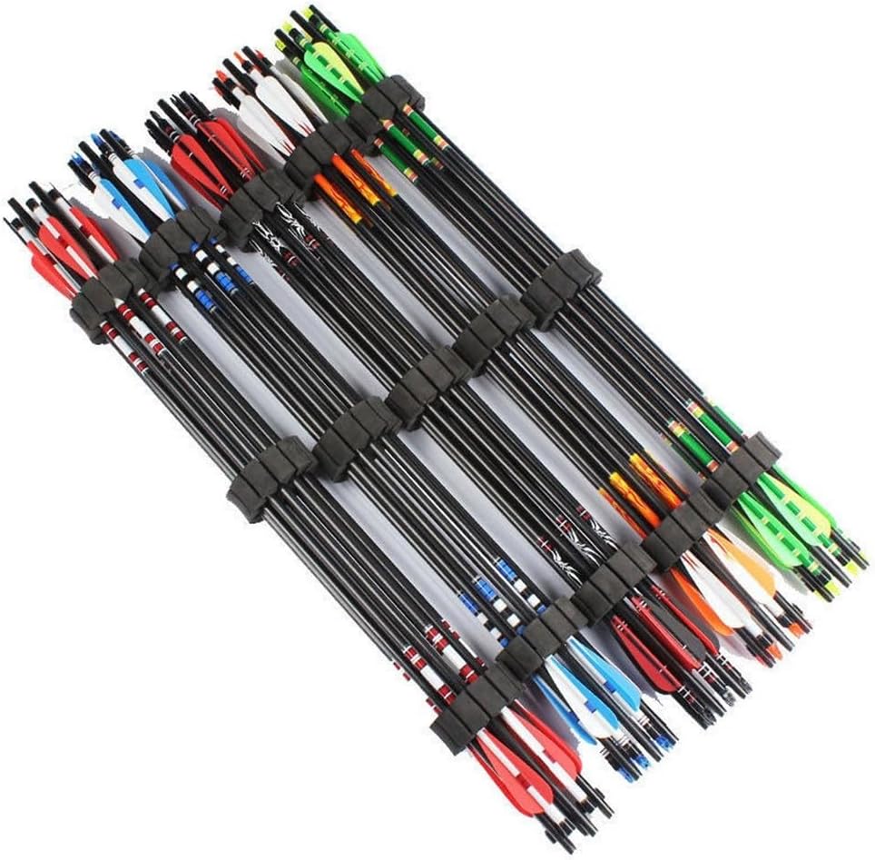12PCS Arrow Holder Insert for Hunting EVA Foam Round Rack for Separating Arrows Compact Design for Easy Portability (12pcs)