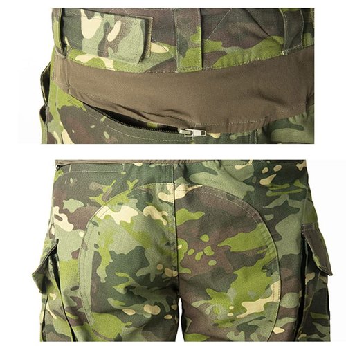Outdoor Sports Airsoft Hunting Shooting Trousers Battle Dress Uniform Combat BDU Tactical Camouflage G3 Pants - UK Desert - M