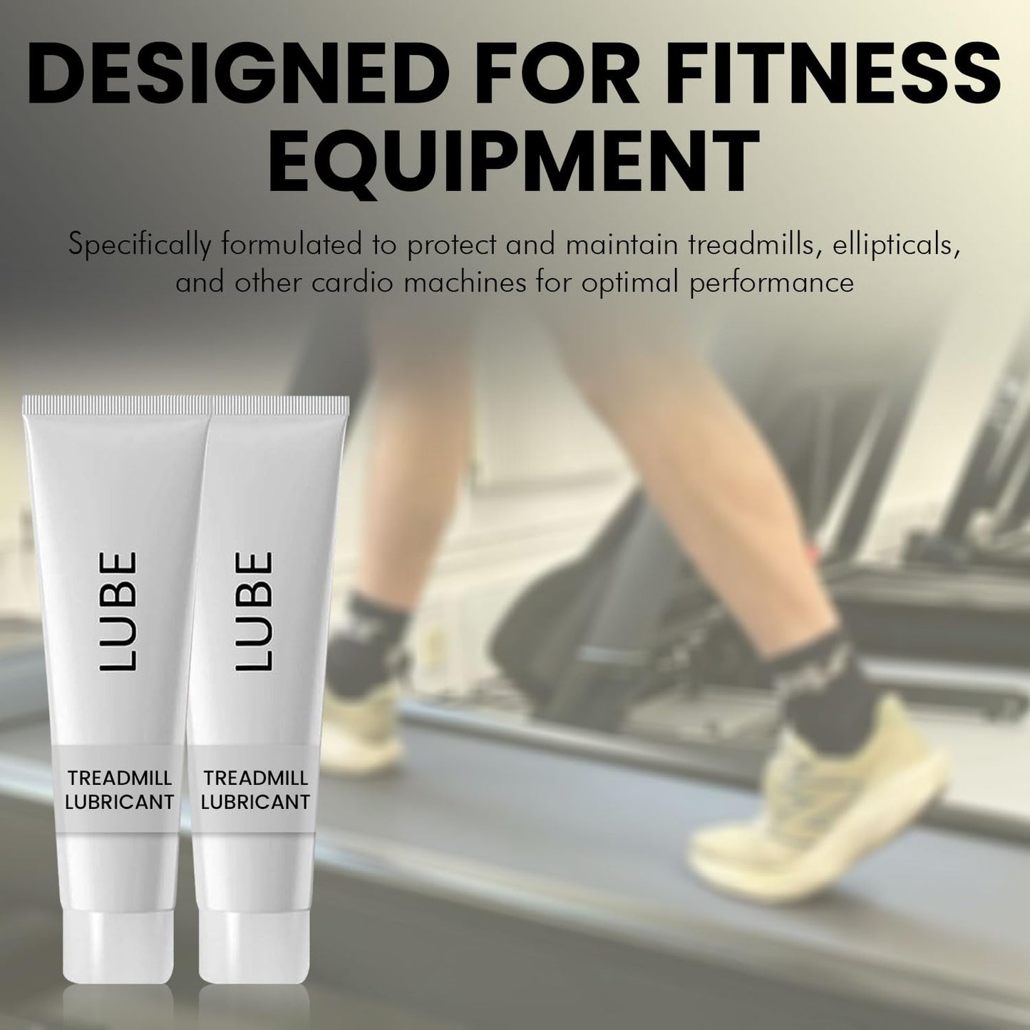 Spirit Sole Treadmill Lubricant Tube of Tread Belt Deck Lube 100% Silicone Lubricant Oil Maintenance Lubricant p/n N020001 - Set of 2