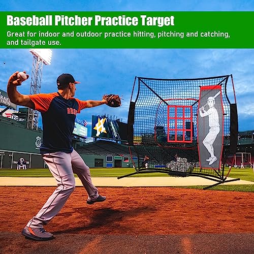Baseball Pitching Target Dummy Set 2PCS for Training & Practice