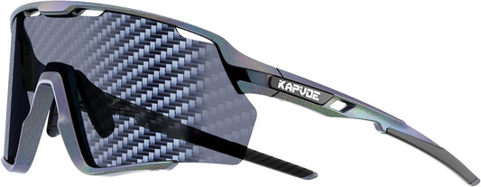 KAPVOE Cycling Glasses Men Women Mountain Bike Sunglasses Sports MTB Baseball Running Triathlon Golf Driving - K170