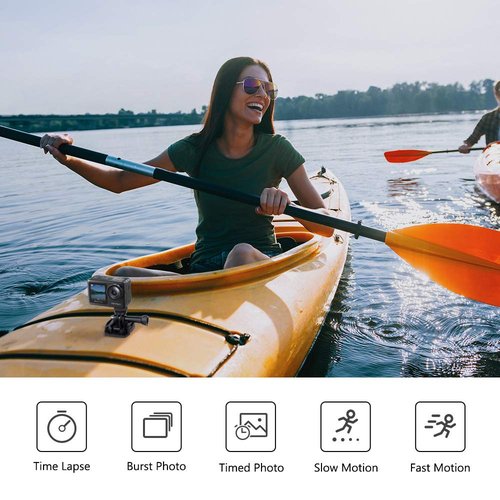 AKASO Brave 7 LE 4K30fps Action Camera with 256GB MicroSDXC U3 Memory Card Accessories Kit Bundle Ultra HD 131FT Waterproof Camera EIS 2.0 WiFi Remote Control Zoom Underwater Camera