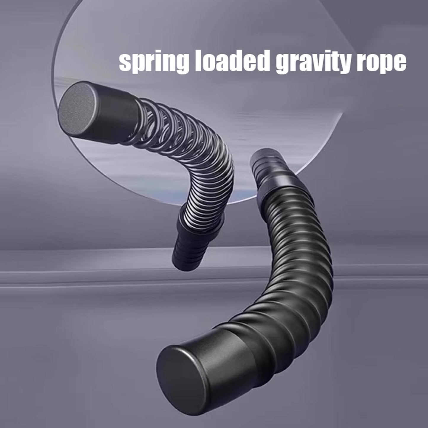 2PCS Wireless Combat RopeStrength TrainingPowerful Bouncing Weighted RopePortable Fitness RopeHeavy Duty Fitness Rope